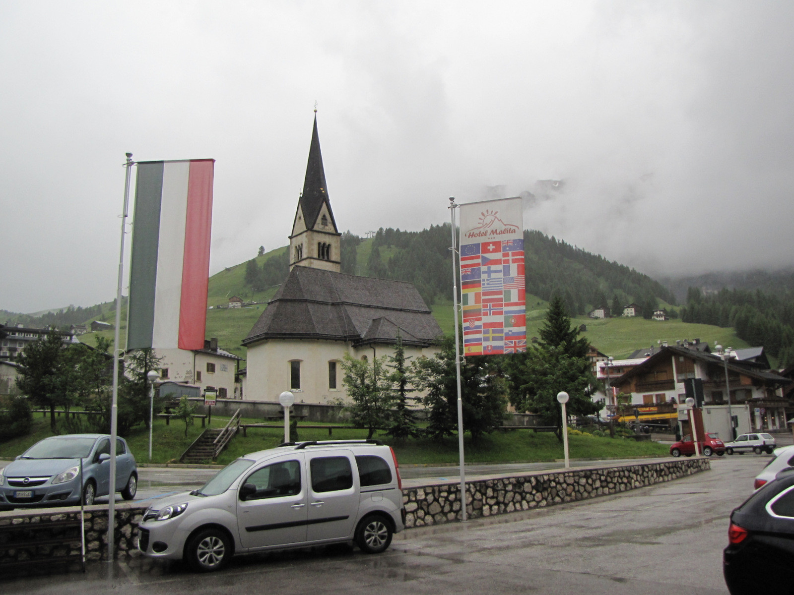 réveil sous la pluie  ;-((