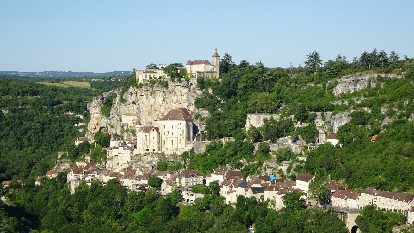 village, sactuaire et château de Rocamadour