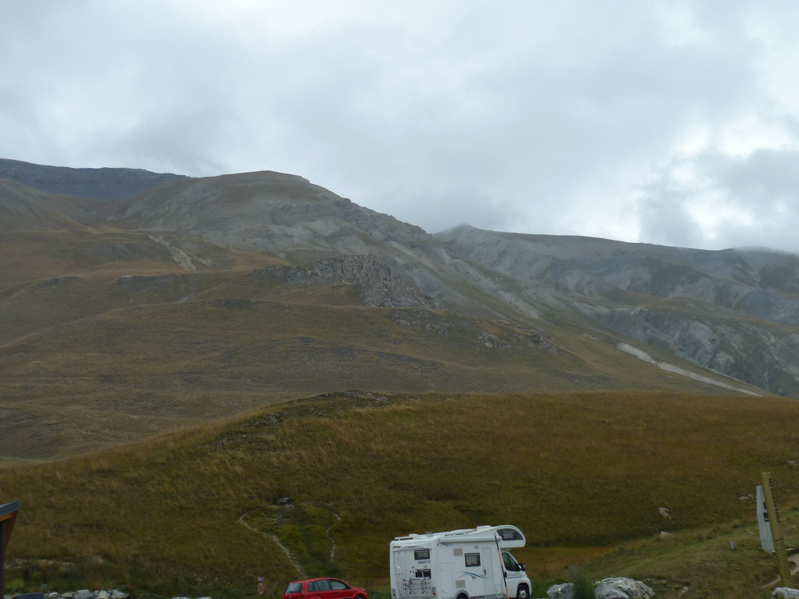 montée au col de Larche