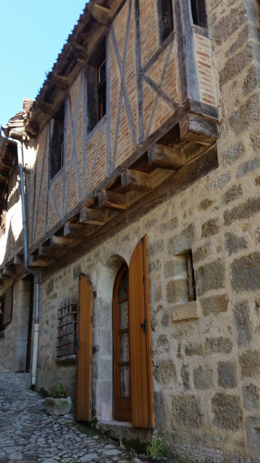 maison à colombages de St Cirq Lapopie