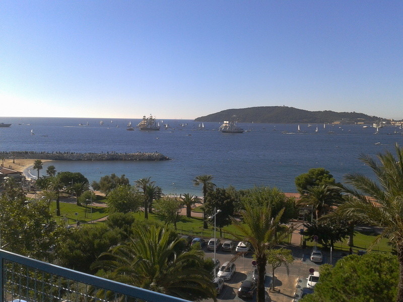 passage de la Tall Ships' Races dans la rade des Vignettes