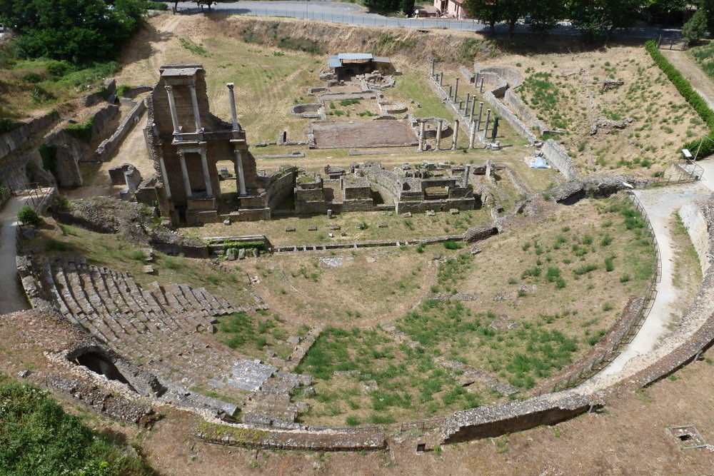 Volterra - théâtre romain