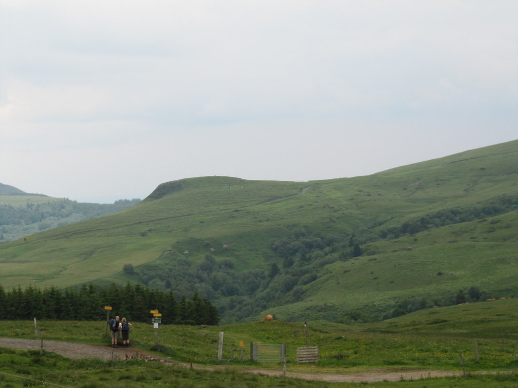 en allant vers le Mont Dore