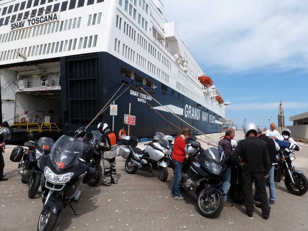 débarquement à Porto Torres