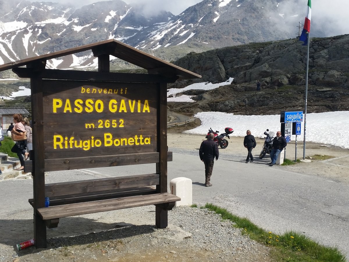 arrivée au passo Gavia (groupe 1)