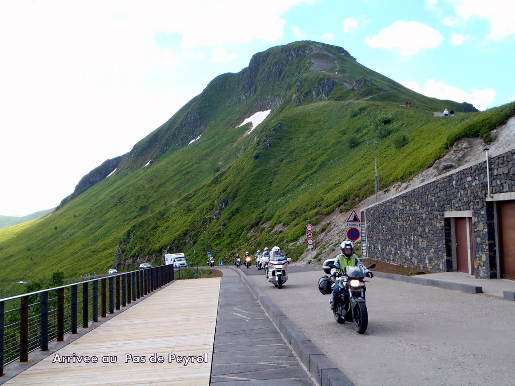 arrivée du groupe 2 au col du Pas de Peyrol