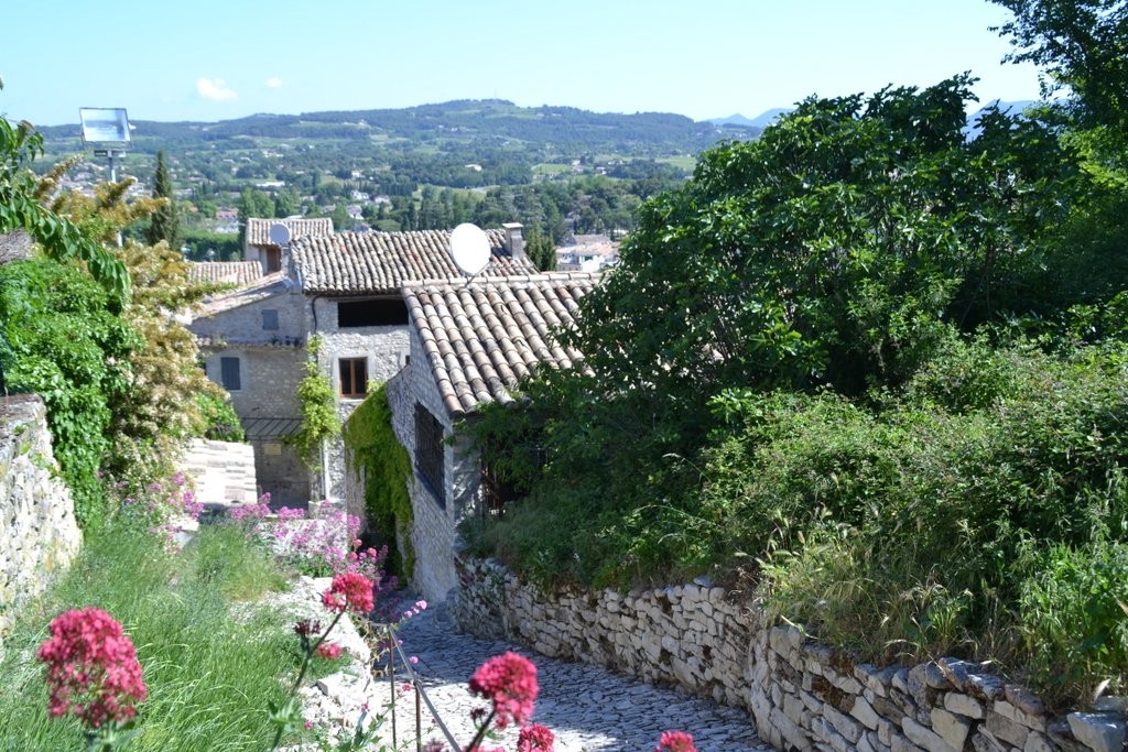 vue de la cité médiévale de Vaison la Romaine