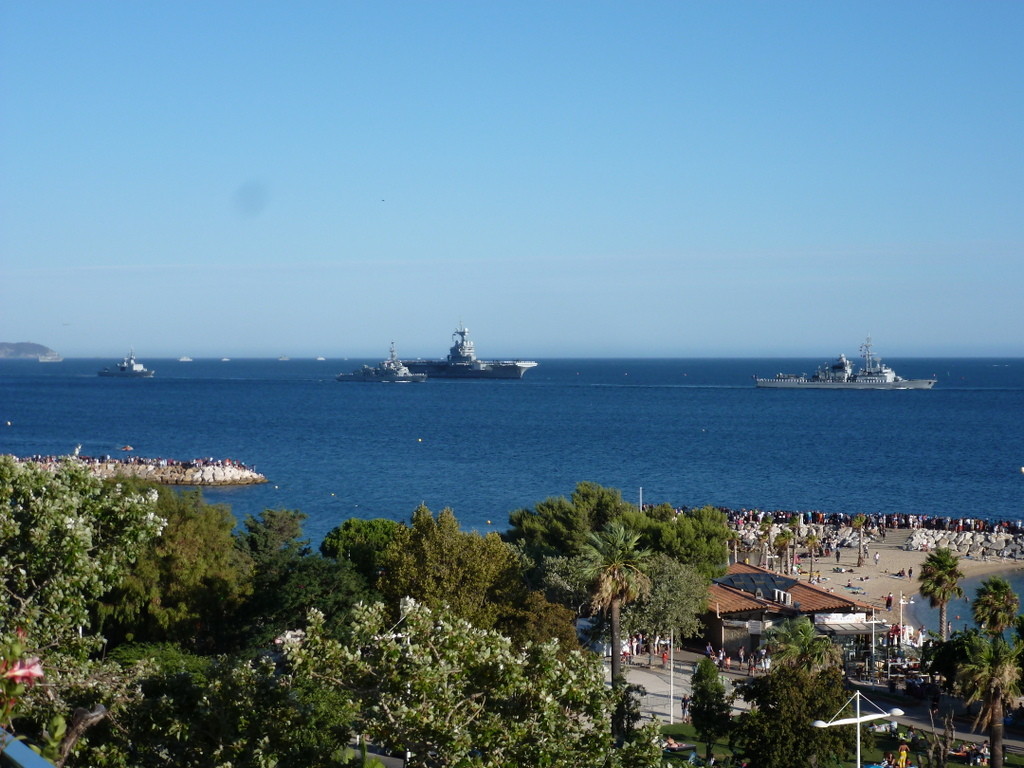 Toulon, la rade des Vignettes