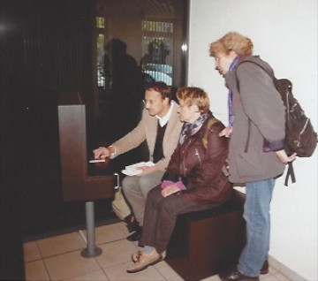 Literatur-Tour zu B. Schlinks Roman "Der Vorleser", Frankfurt a. M. (2010)