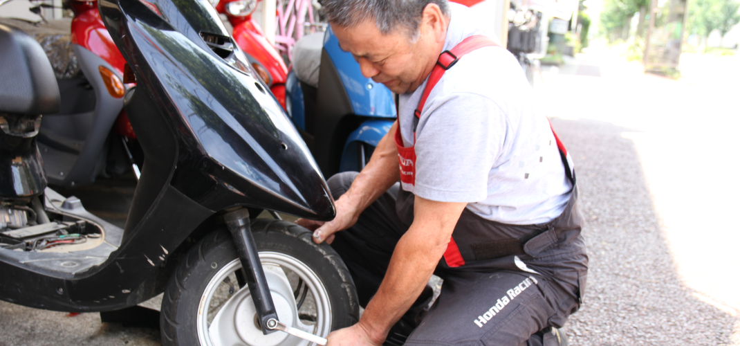 バイク修理もお任せ下さい