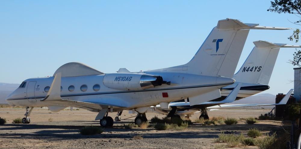 10-10-2017 - N510AG (GII, 159) - California City (CA), USA - (C) R. Verhaegh