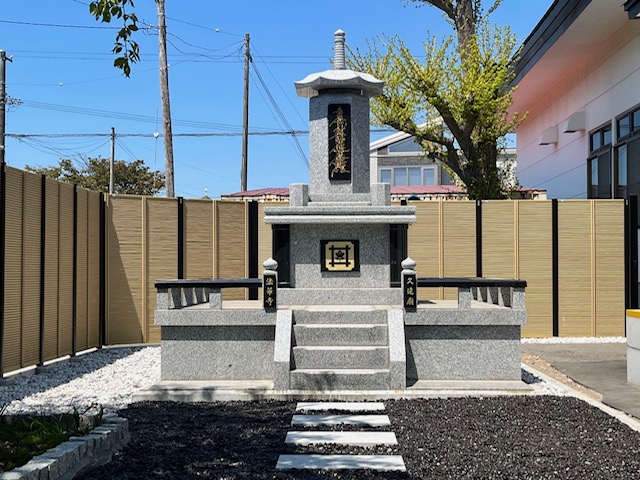 寺院　合葬墓新規建立工事