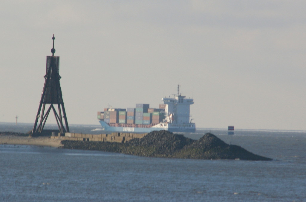 Die Kugelbake, das Wahrzeichen von Cuxhaven