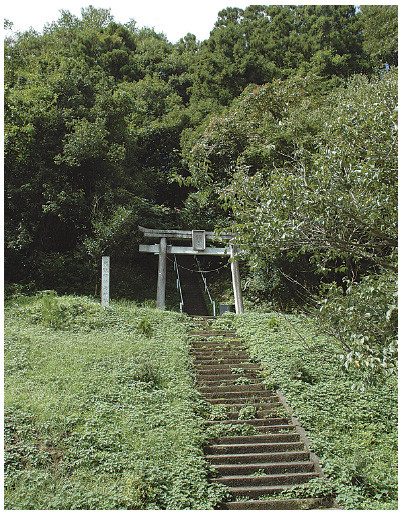 The Haguro Kashima Shrine in Nishi-Shioko