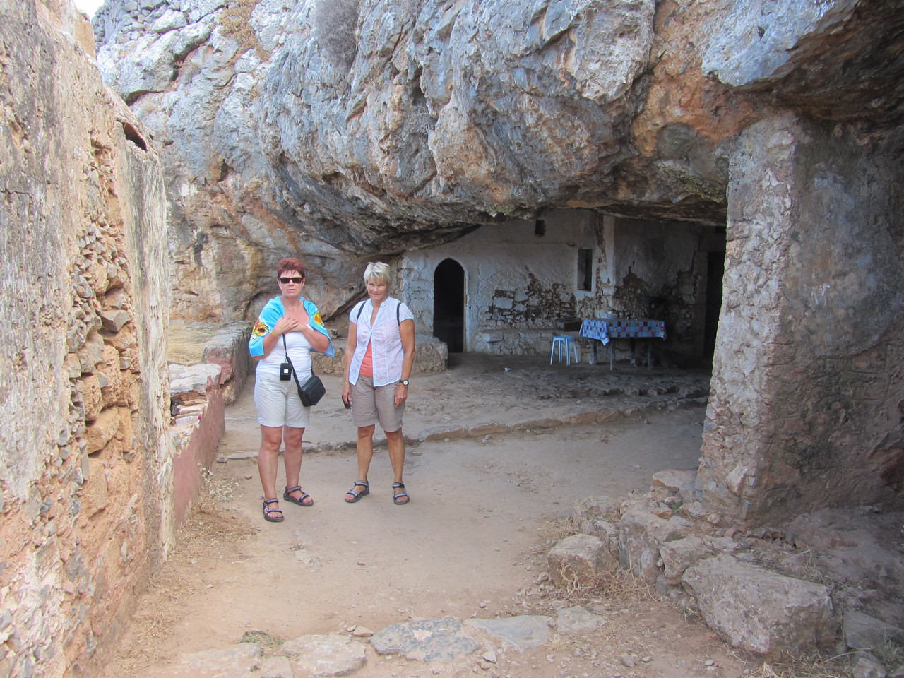 Eingang zur Höhle des hl. Johannes