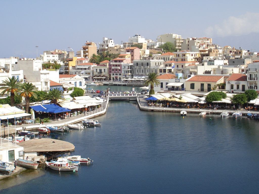 In Agios Nikolaos, an der Mirabello-Bucht