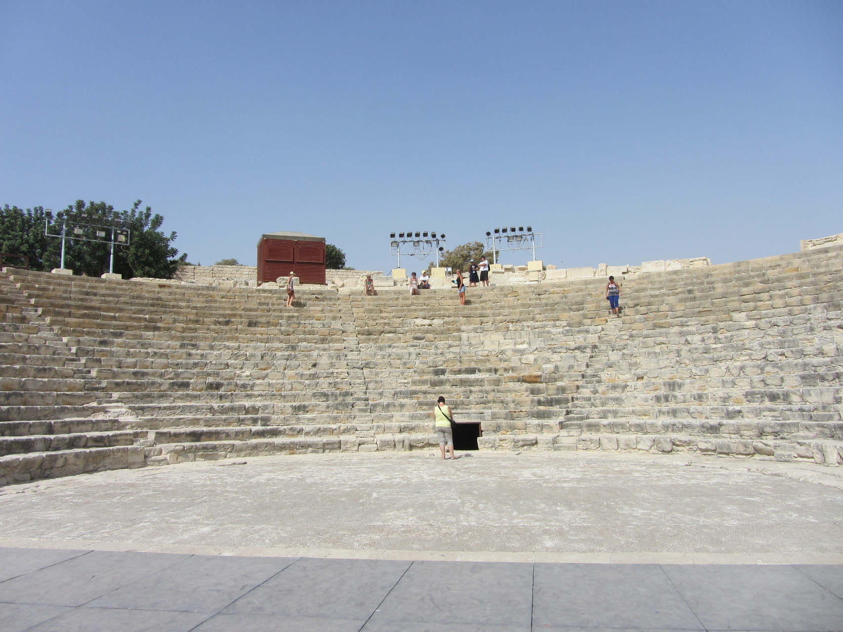 ....antiken Amphitheater