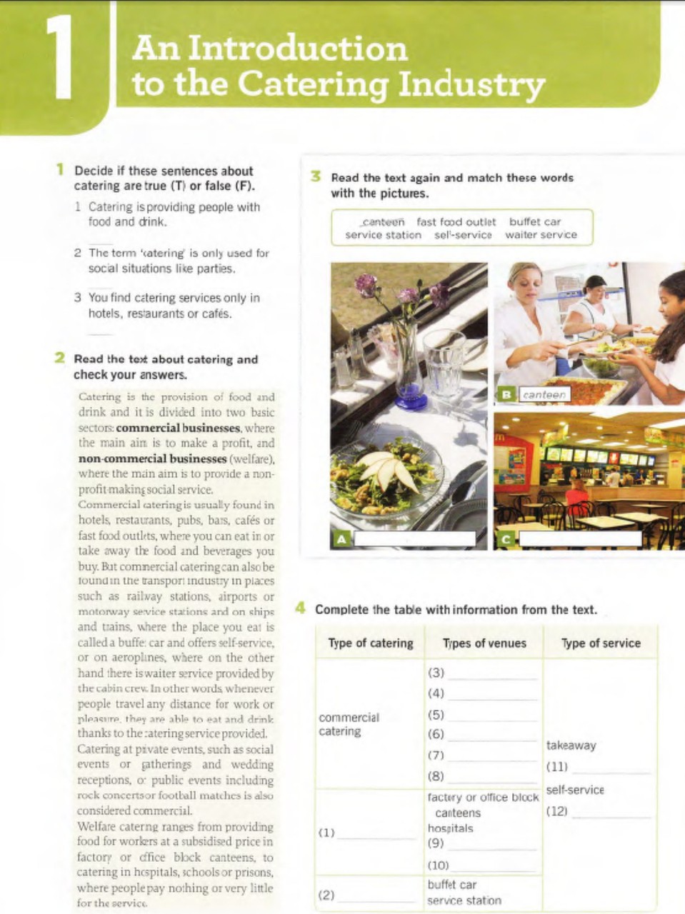 An Introduction to the Catering Industry Página web de gastronomyiii