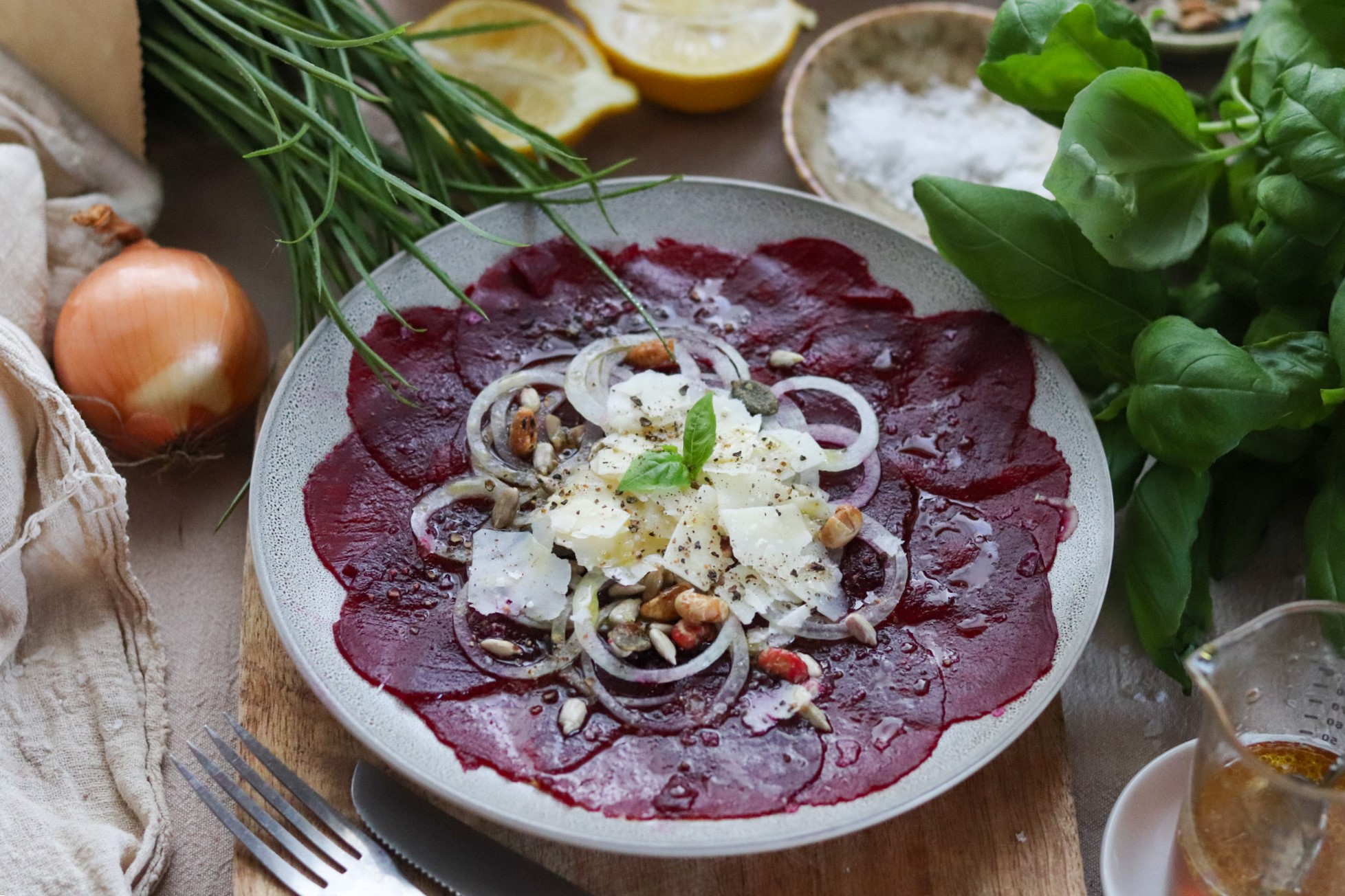 Rote-Beete-Carpaccio