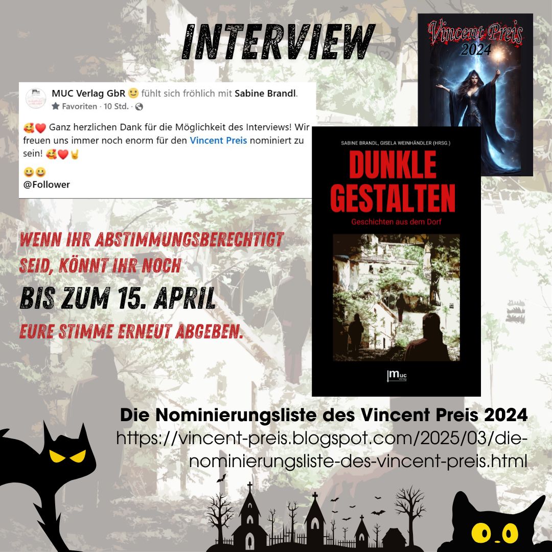 Interview und Abstimmung zu "Dunkle Gestalten - Geschichten aus dem Dorf"