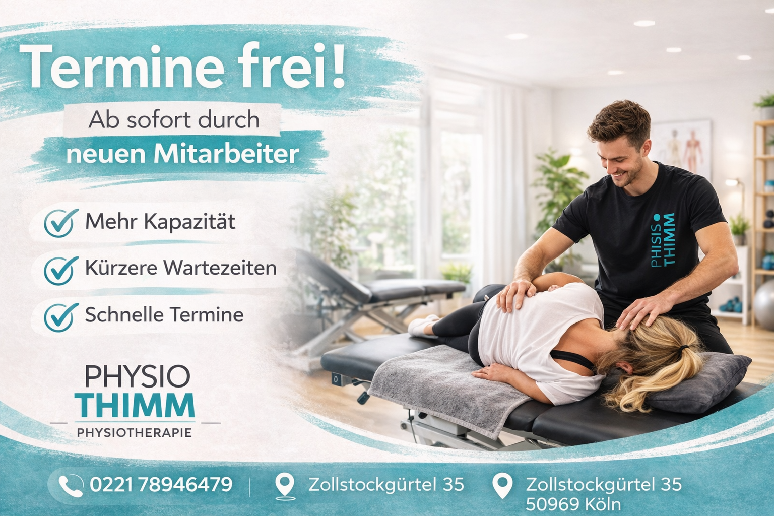 Neuer Mitarbeiter - Mehr Kapazität