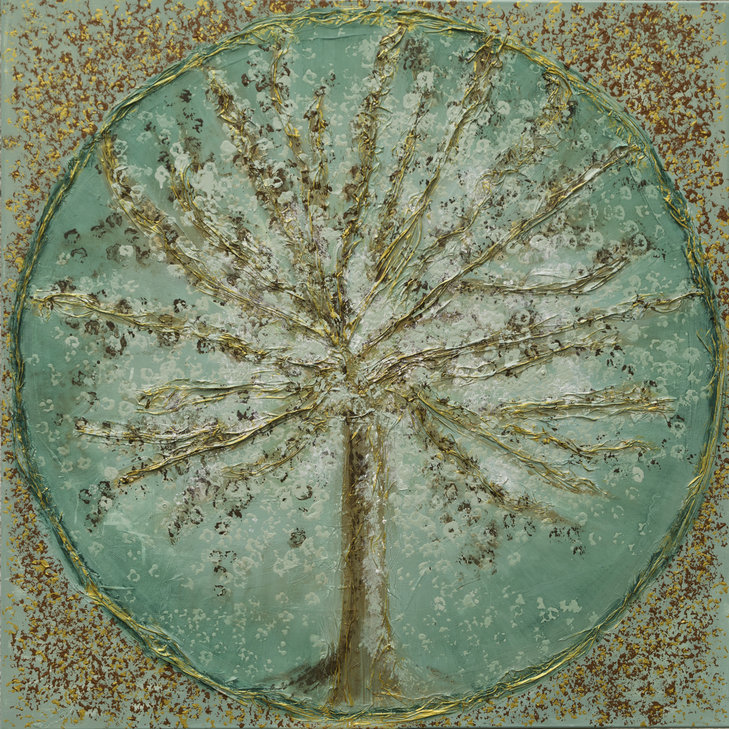 "Tree of Life" 100 x 100cm