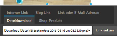 Bild verlinken Download Link Jimdo
