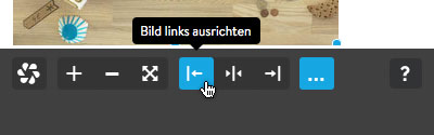 Bild ausrichten Jimdo