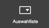 Bild: Jimdo Formular-Feld Auswahlliste