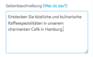 Jimdo-Bild: SEO Seitenbeschreibung Onpage-Optimierung
