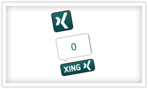 Xing Social Button Beispiel