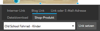 Bild verlinken Shop-Produkt Link Jimdo