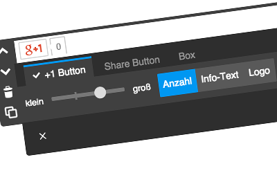 Google+: +1 Button