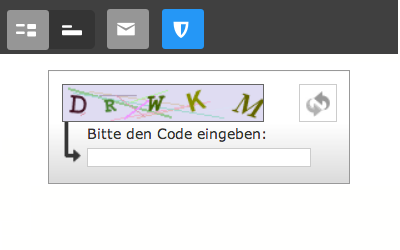 Bild: Formular-Element Captcha