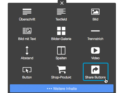 Bild: share-buttons