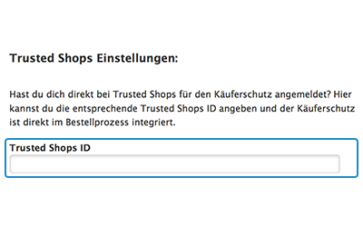 Das Trusted Shop Siegel