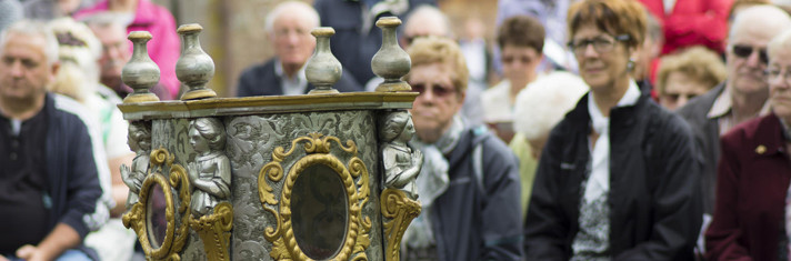 Procession des reliques de Saint-Quirin - Messe en plein air - Jour de l'Ascension                                                                                                                    