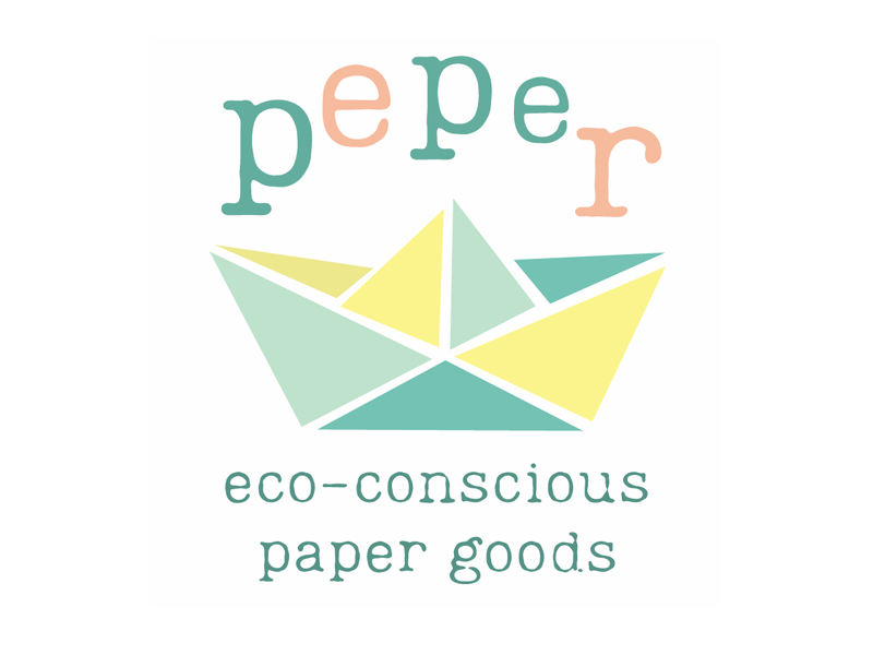 Logo voor papierwaren bedrijf / Logo for paper goods company