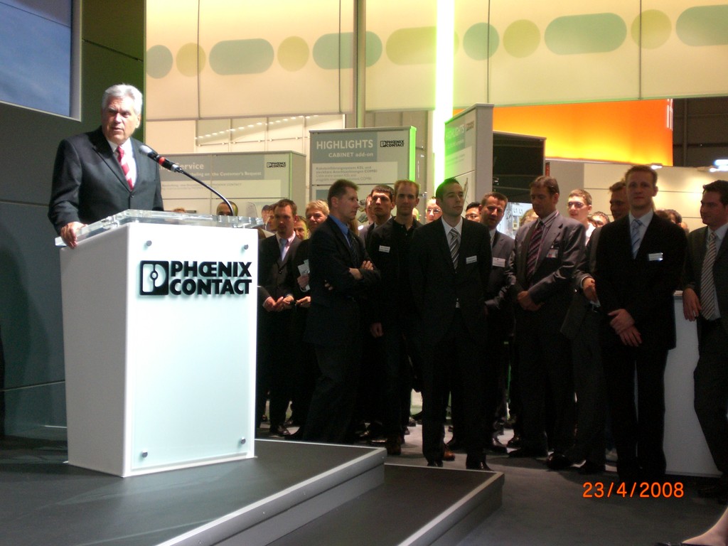 Ansprache Bundesminister Glos auf der HMI in Hannover