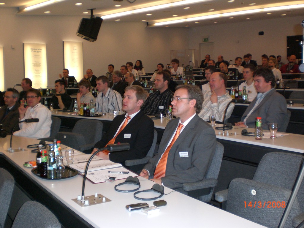 Präsentation in Blomberg