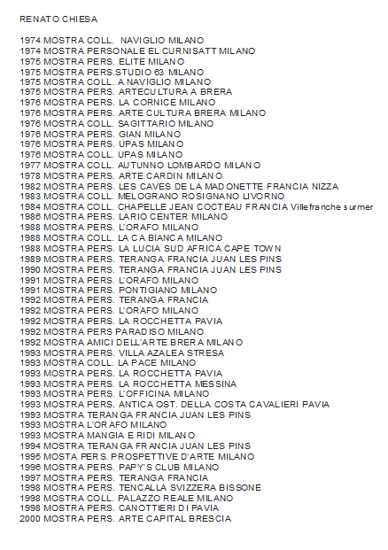 M° Renato Natale Chiesa