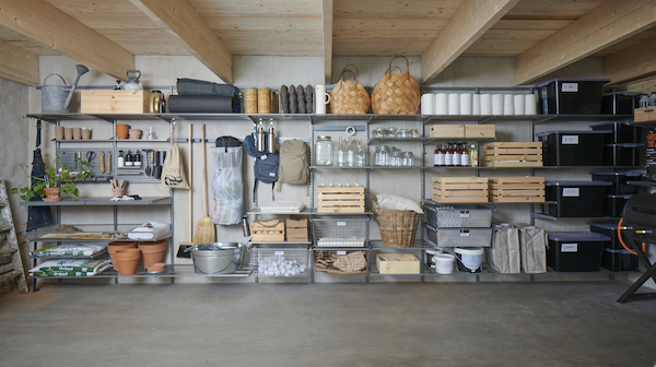 Elfa Regalsystem für Keller, Garage Abstellraum Mein Regalsystem