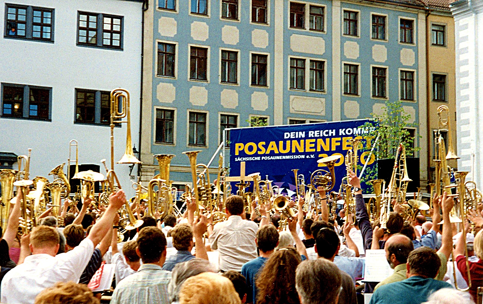 2000: Teilnahme am regionalen Sächsischen Posaunenfest in Meißen, 2002 Sächsisches Posaunenfest in Chemnitz