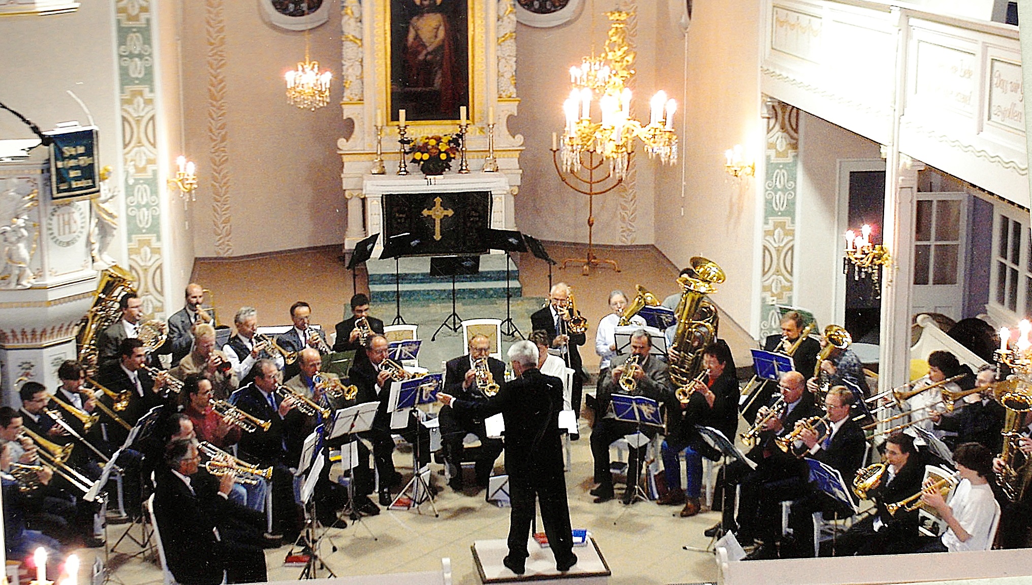 2002: Mitwirkung beim 90-jährigen Posaunenchor-Jubiläum in Hohenstein-Ernstthal