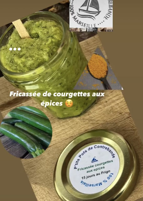 Ptit Pot Fricassée de courgettes Bio aux épices 