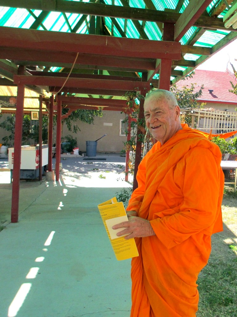 American Abbot Bill at Wat Promkunaram