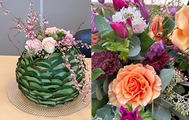 Atelier floral de Pâques