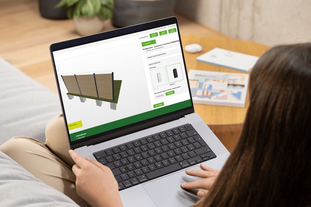 Digitale Zaunplanung für Sichtschutz und Zaunsysteme