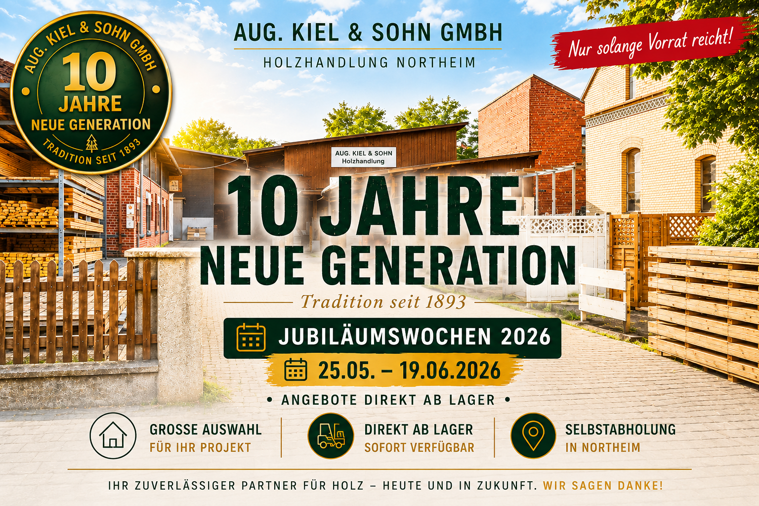 10 Jahre neue Generation – Tradition seit 1893