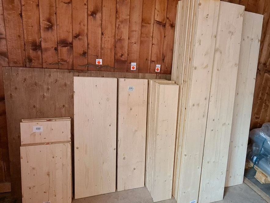 Leimholzplatten 2. Wahl